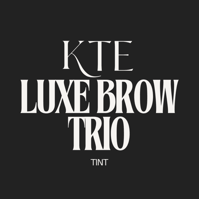KTE Luxe Brow Trio- Tint at KTE Beauty in Concord, NC